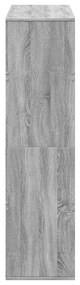divisória 100x33x125,5 cm derivados de madeira cinzento sonoma