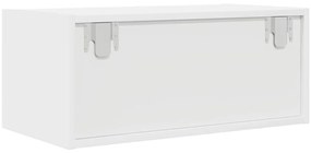 Móvel de TV 60x31x25,5 cm derivados de madeira branco