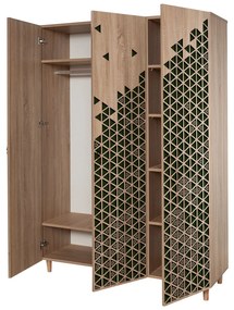 Roupeiro Mode – Carvalho Sonoma – 135x192x52 cm