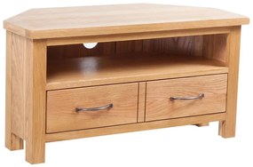 vidaXL Móvel TV com gaveta 88 x 42 x 46 cm madeira carvalho maciça