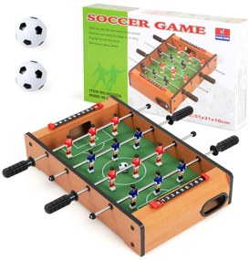Mini jogo de mesa portátil de matraquilhos interno para crianças e adultos 51 x 31 x 10 cm
