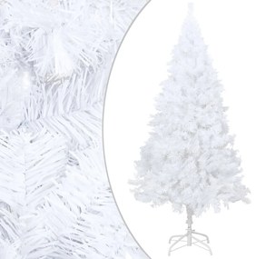 vidaXL Árvore de Natal artificial com ramos grossos 120 cm PVC branco