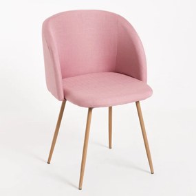 Cadeira Velt Tecido - Rosa