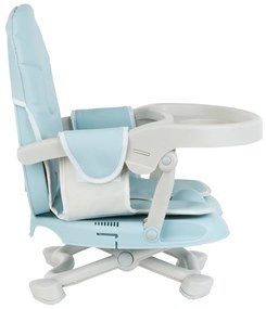 Cadeira refeição para bebé Assento com função elevador Pappo Azul