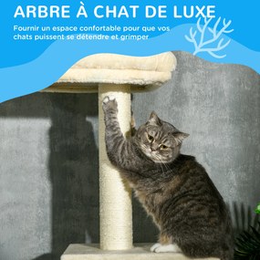 Arranhador  para gatos com poste para arranhar, altura ajustável, 440 x 31 x 240–270 cm, 4 níveis de atividades com nicho