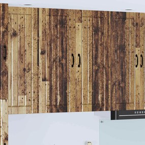 vidaXL Armário de Cozinha Madeira antiga 80 x 31 x 100 cm