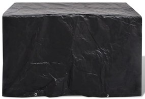 Capa para mobiliário de jardim com 8 ilhós 140x70x90 cm
