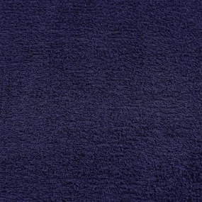 Sabonete toalhas 10pcs azul marinho 30x30cm 360gsm 100% algodão