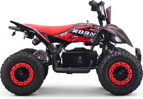 MINI MOTO 4 PARA CRIANÇAS 800W Ratte COM LIMITADOR 3 Posições Vermelho