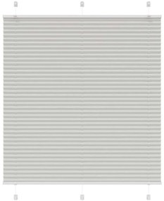Plissado Cego Cinzento Luz 115x150 cm Largura Tecido 114,4cm