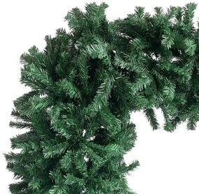 Grinalda de Natal 240 cm verde