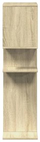 Estante divisória 92x29x112cm derivados madeira carvalho sonoma
