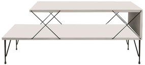 Mesa de Centro Loire – Branco – 100x40x50 cm
