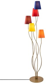 Candeeiro de Pé Bonibon – Multicolor – 44 x 44 x 160 cm
