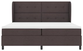Cama Box com Colchão em Castanho, 200x200 cm