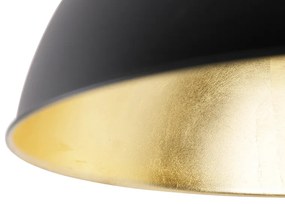 Plafon preto/ouro 42cm - MAGNAX Industrial