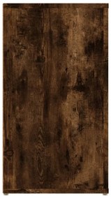 Aparador 100x33x59,5 cm derivados de madeira carvalho fumado