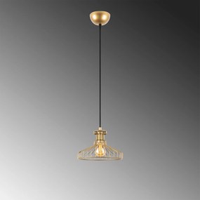 Candeeiro Chandelier Events – Dourado Brilhante – 23 x 23 x 129 cm