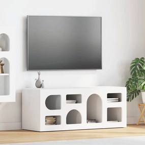 vidaXL Gabinete para TV Branco 100 x 35 x 40 cm Madeira processada