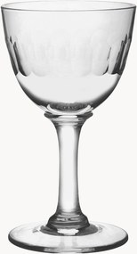 Copos de licor em cristal artesanal Lens, conjunto de 6