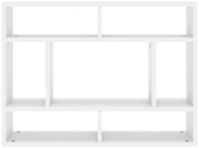 Estante de parede 75x16x55 cm contraplacado branco