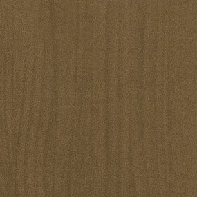 Mesa de centro 75x50x33,5 cm pinho maciço castanho mel