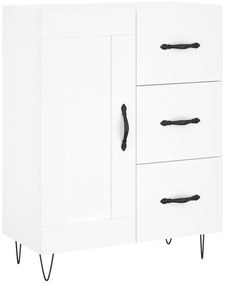 Armário alto 69,5x34x180 cm derivados de madeira branco