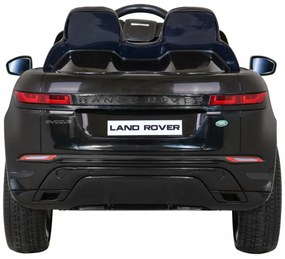 Carro elétrico para Crianças 12V Range Rover Evoque Rodas de EVA, Assento Couro Preto