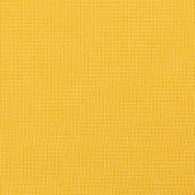 Poltrona Gale de Descanso com Apoio de Pés - Amarelo Mostarda - Design