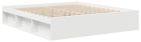 Estrutura de cama super king size 180x200 cm branco