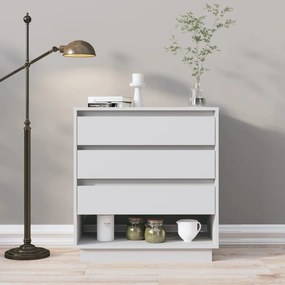 vidaXL Aparador 70x41x75 cm derivados de madeira branco