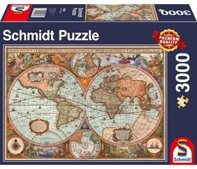 Puzzle Schmidt Spiele Ancient World Map (3000 Peças)
