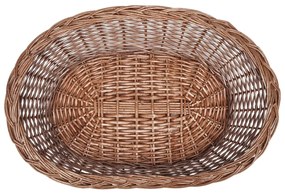 Cesto para cão/cama para animais de estimação salgueiro natural 69 cm