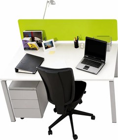 Ilha Posto de Trabalho WorkStation X 1200x1240x750mm – 2 Pessoas - Ergotimes