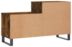 Sapateira 102x36x60 cm derivados de madeira carvalho fumado