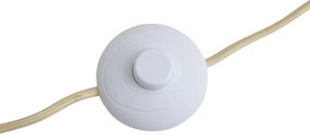 Candeeiro de Parede Moderno Bege 3 Luzes - Jeana Luxe