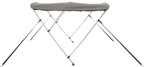 Toldo 3 arcos Bimini paredes malha laterais 183x(170-182)x137cm