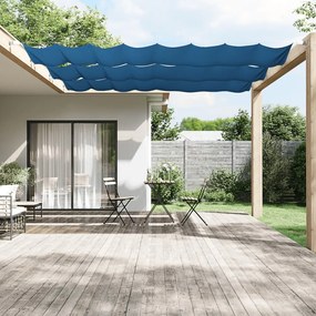 Toldo vertical 100x800 cm tecido oxford azul