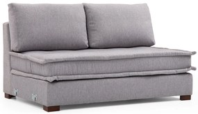 Sofá de Canto Lena – Cinzento Claro – 296 x 350 x 190 cm