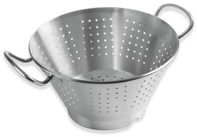 Escorredor Cónico Inox com Base 16L 36X23cm