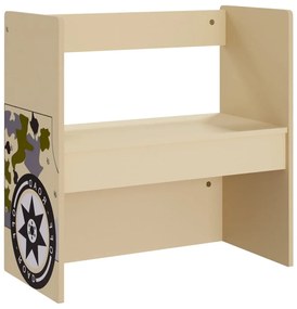 3 pcs mesa e cadeiras infantil design carro todo-o-terreno MDF