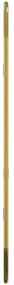 Espelho de parede 60x25 cm oval dourado