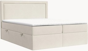 Cama divã em chenille artesanal com arrumação Rebeca, H2