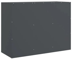 Aparador 99x39x73 cm aço antracite