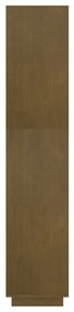Estante/divisória 60x35x167 cm pinho maciço castanho mel