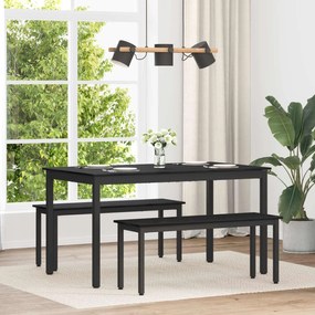 vidaXL Mesas de jantar METAL