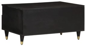 Mesa de centro 80x54x40 cm madeira de mangueira maciça