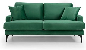 Sofá de 2 Lugares Papira – Verde – 175x90x88 cm