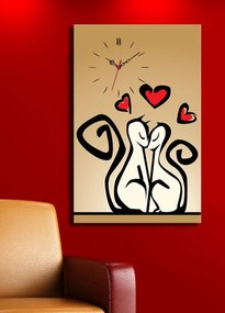 Relógio de Parede Decorativo 5070CS-43 – Multicolor – 45 x 70 cm