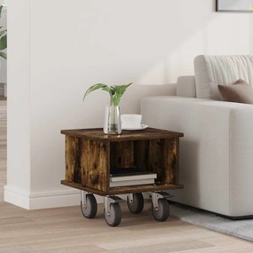 vidaXL Suporte para TV Carvalho Defumado 37 x 35 x 35 cm